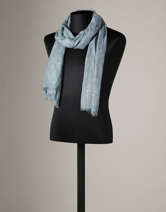 CASHMERE MODAL FRINGED SCARF (MENS)