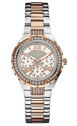 ROSE GOLD-TONE SPARKLING WATCH