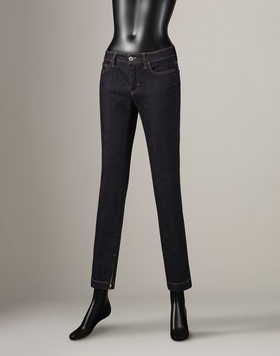 STRETCH DARK BLUE DENIM (WOMANS)